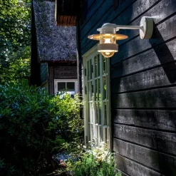 Albertslund outdoor wandlamp kort gegalvaniseerd - 5743142576