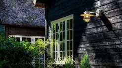 Albertslund outdoor wandlamp lang grijs - 5743142673