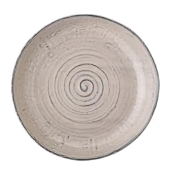 Alia bord rose - set van 6 stuks Ø23,5xH4,5 cm