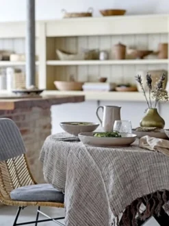 Alia bord rose - set van 6 stuks Ø23,5xH4,5 cm