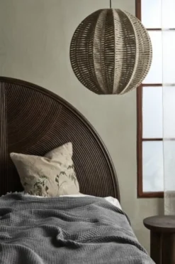 Alpha bedsprei grijs - 64204