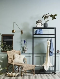 Alta kledingrek - zwart