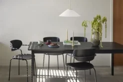 Amare kop en schotel burgundy/rood set van 4 stuks - 211707