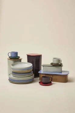 Amare soepborden bruin set van 6 stuks - 211716