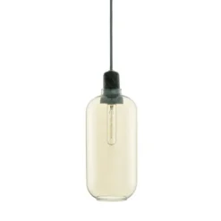 AMP Large hanglamp goud groen