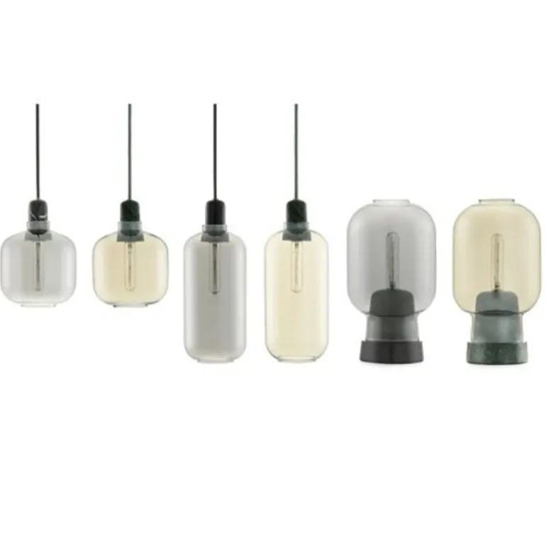 AMP Small hanglamp goud groen