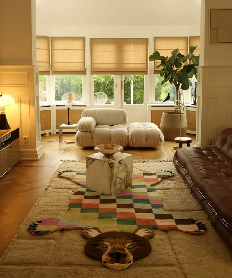 Archie check bear vloerkleed XL - 1.45.10.094.099.6