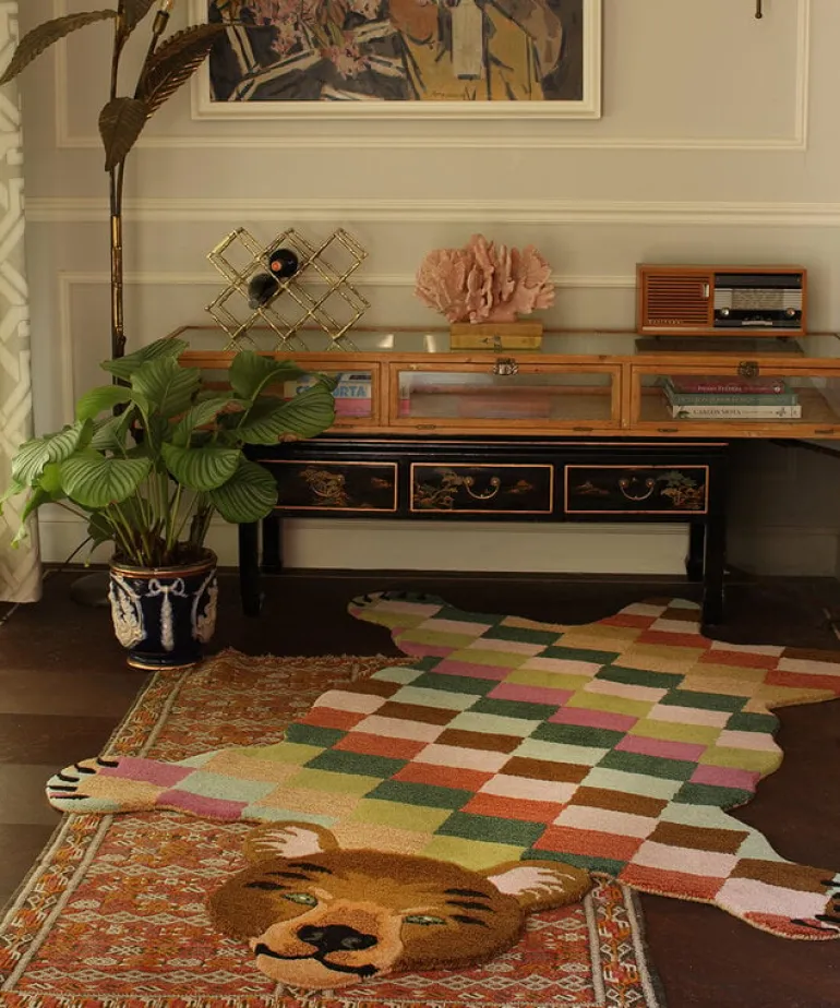 Archie check bear vloerkleed XL - 1.45.10.094.099.6