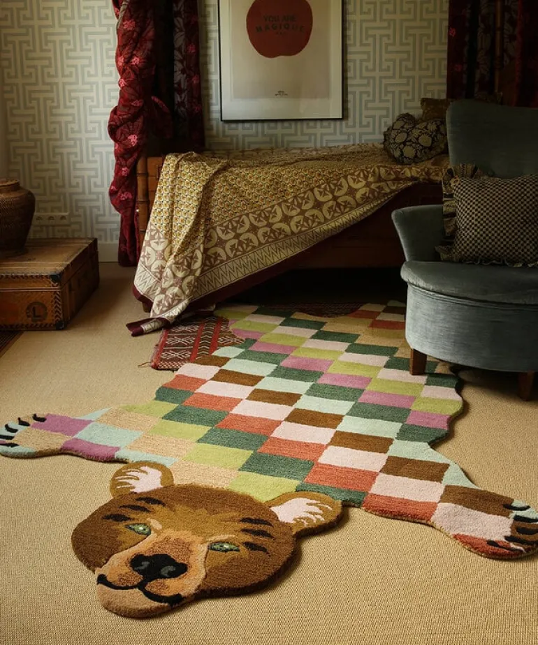 Archie check bear vloerkleed XL - 1.45.10.094.099.6