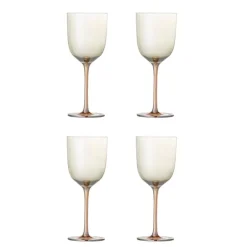 Aston wijnglazen brons set van 4 stuks - 82072596