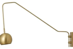 Athene wandlamp - goud