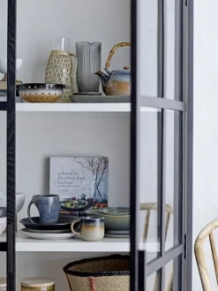 Aura serveerschaaltje blauw - set van 6 stuks