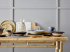 Aura serveerschaaltje blauw - set van 6 stuks