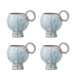 Avonlea mokken blauw set van 4 stuks - 82072481