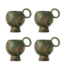 Avonlea mokken groen set van 4 stuks - 82072480