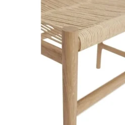 Bank eikenhout - naturel/off white