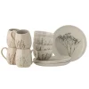 Bea ontbijt servies set van 12 stuks - 82061531