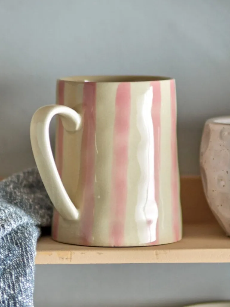 Begonia mokken roze set van 6 stuks - 82060961