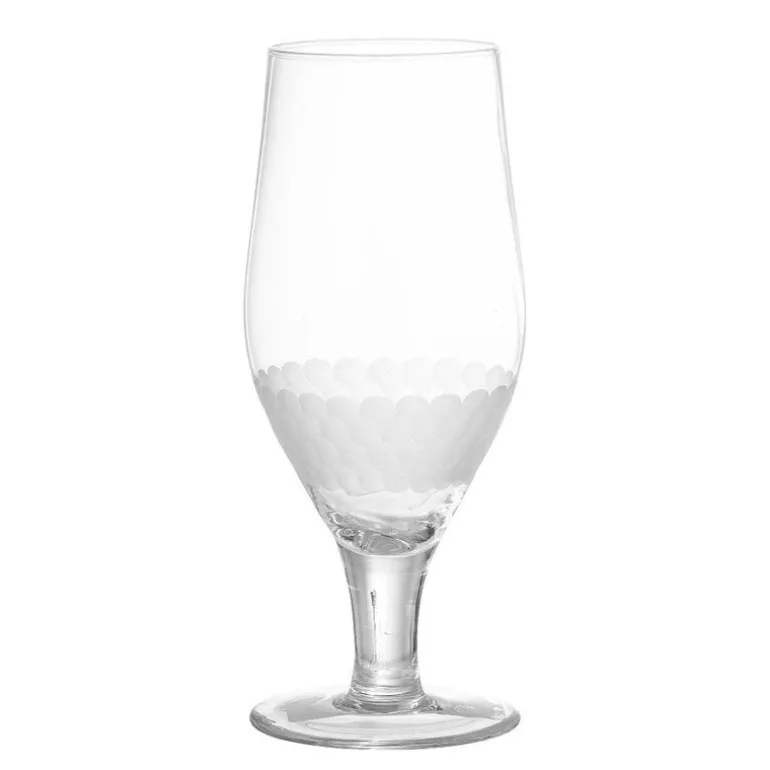 Bierglas motief Ø7,5x18 cm