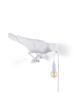 Bird lamp looking right wit outdoor - 14721