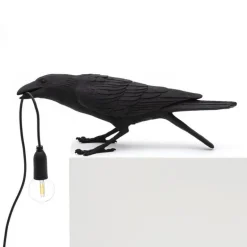 Bird lamp playing zwart outdoor - 14726