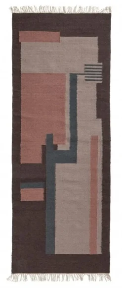 Blush vloerkleed wol