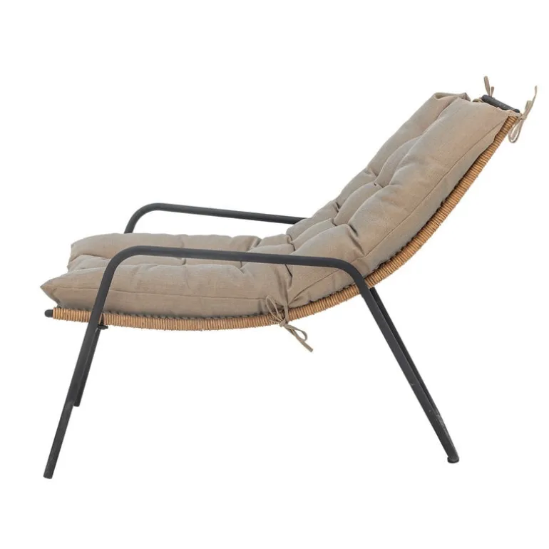 Boel loungestoel met voetenbankje - 82064496