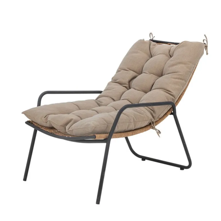 Boel loungestoel met voetenbankje - 82064496