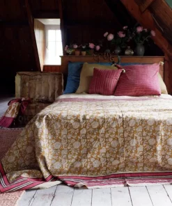 Botanical double plaid in tote bag - 1.40.30.078.008.5