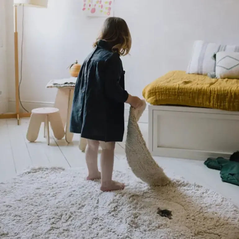 Bunny Animal vloerkleed 130x135cm