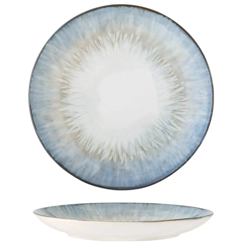 Calen borden Ø27cm blauw set van 6 stuks - 82061425