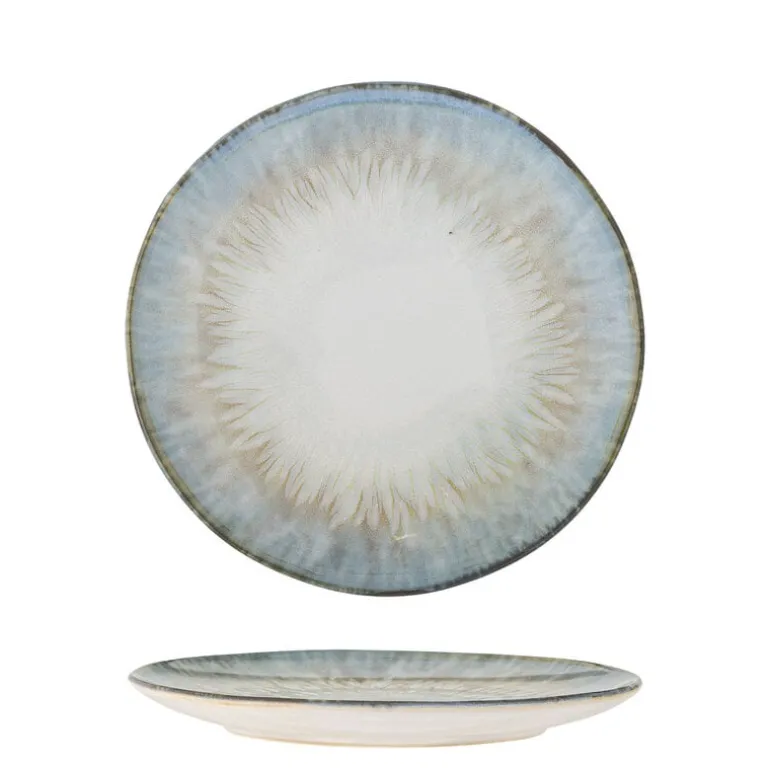 Calen borden Ø18cm blauw set van 6 stuks - 82061278