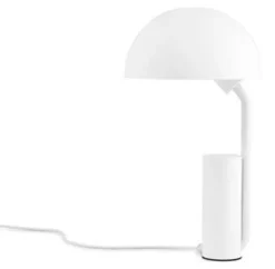 Cap tafellamp wit