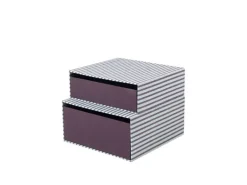 Cecelia opbergboxen blackberry wine - 70080496