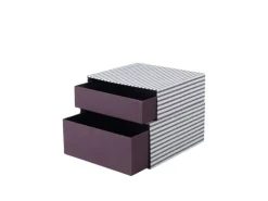 Cecelia opbergboxen blackberry wine - 70080496