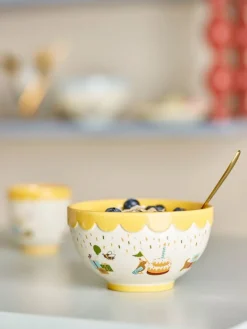 Celebrate schaaltjes geel set van 6 stuks - 82063156