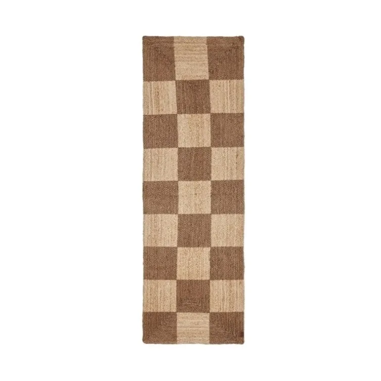 Chess vloerkleed 210x70cm - L300754