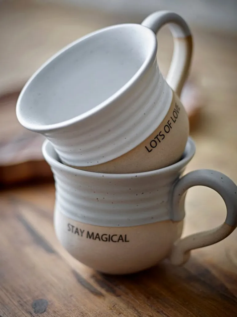 Claire mokken 'Lots of love' set van 4 stuks - 82062537