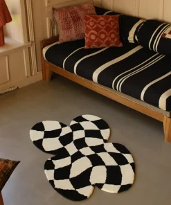 Cleo Checkered butterfly vloerkleed L - 1.45.10.132.099.4