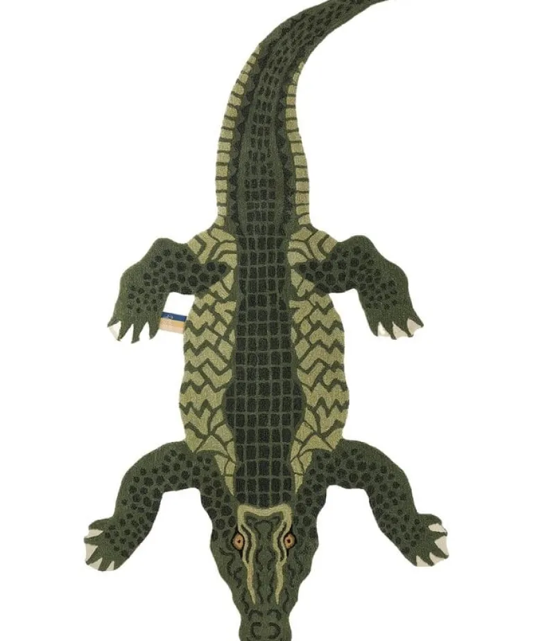 Coolio Krokodil vloerkleed XL - 1.45.10.060.060.6