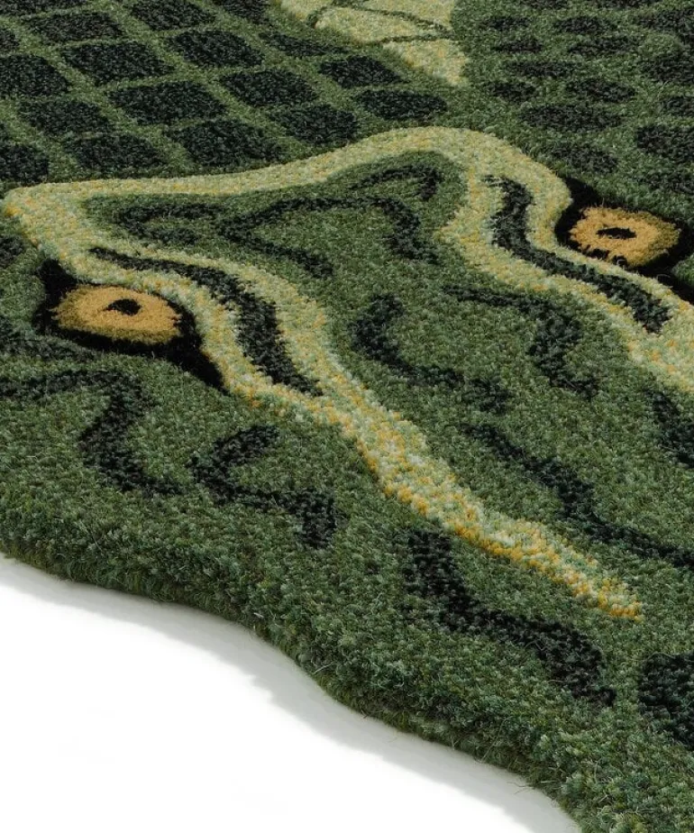 Coolio Krokodil vloerkleed XL - 1.45.10.060.060.6