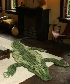 Coolio Krokodil vloerkleed XL - 1.45.10.060.060.6