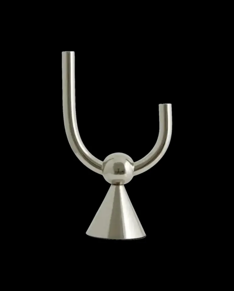 Corfu kandelaar chroom - 2272