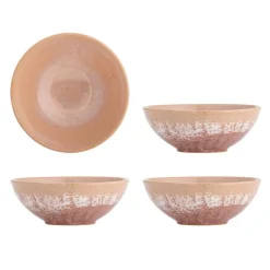 Darlene schalen roze set van 4 stuks - 82072424