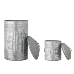 Delina prullenbak set van 2 stuks - 82066211