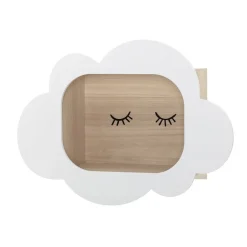 Display kast wolk wit