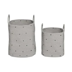 Dot manden clay set van 2 stuks - L301039