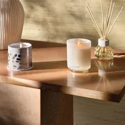 Driftwood box kaars wit - 4537500500