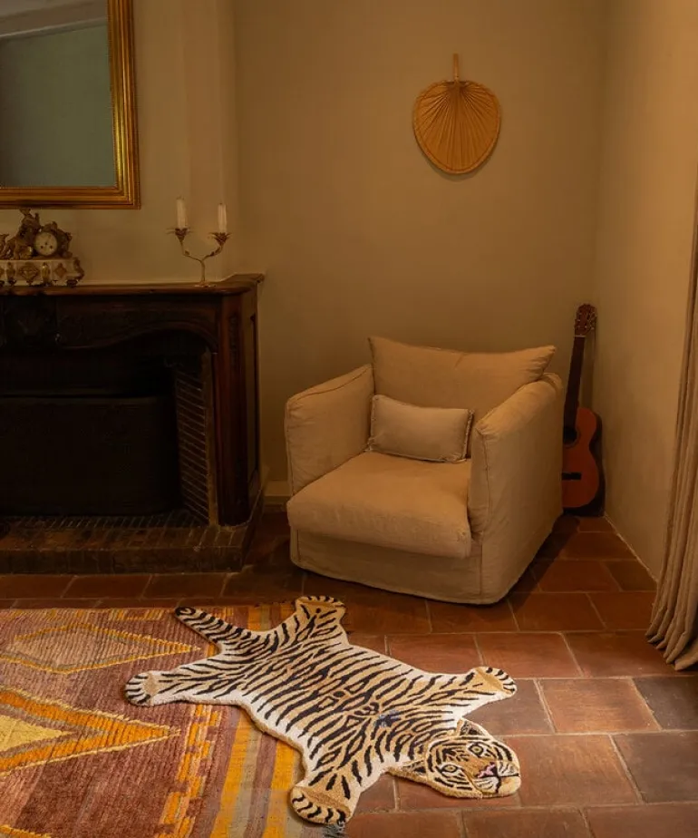 Drowsy tiger vloerkleed L - 1.45.10.004.700.5