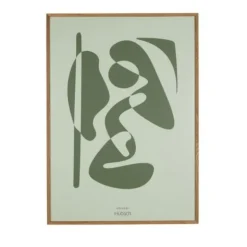 Eikenhouten frame naturel met foto- large